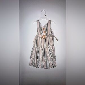 Striped casual dress.